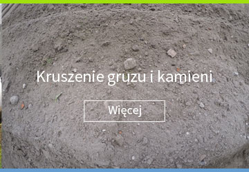 Kruszenie gruzu i kamieni
